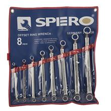 مجموعه 8 عددی آچار دو سر رینگی اسپرو مدل 700708P Spero 700-708P Offset Ring Wrench Set 8PCS